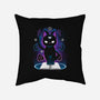 Gothic Cat-none removable cover w insert throw pillow-Vallina84
