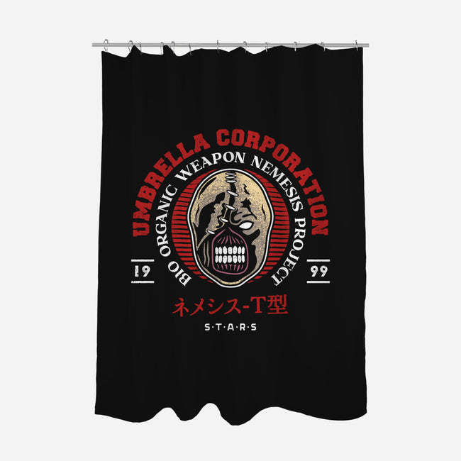 Bio Organic Weapon Emblem-none polyester shower curtain-Logozaste