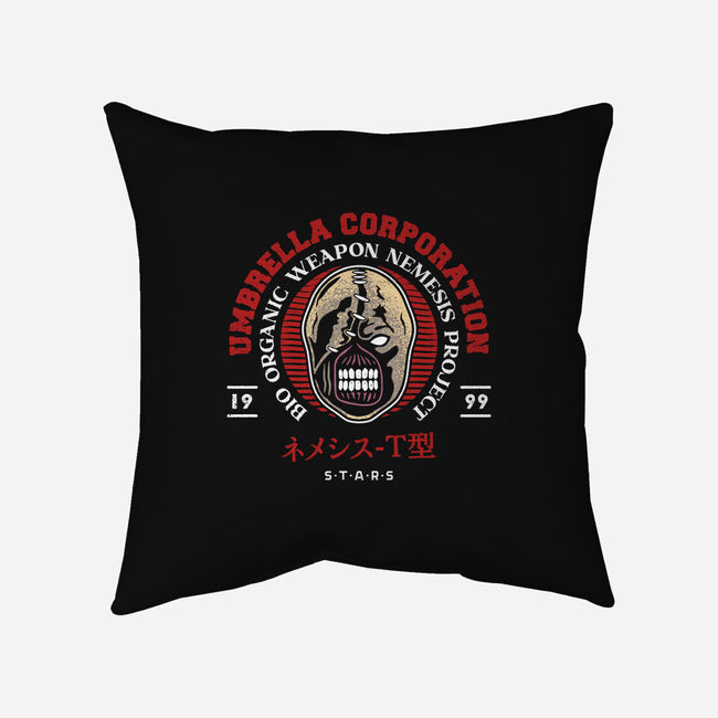 Bio Organic Weapon Emblem-none removable cover w insert throw pillow-Logozaste