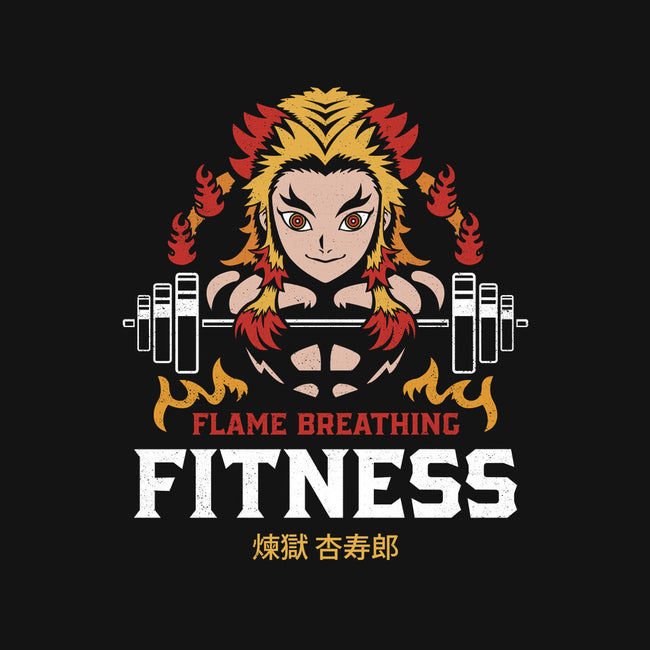 Flame Breathing Fitness-none stretched canvas-Logozaste