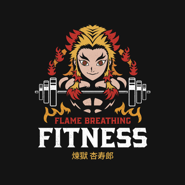 Flame Breathing Fitness-none removable cover w insert throw pillow-Logozaste