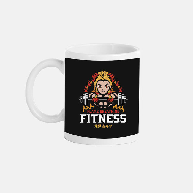 Flame Breathing Fitness-none glossy mug-Logozaste