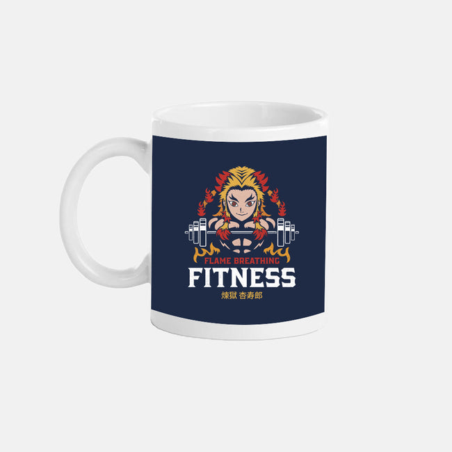 Flame Breathing Fitness-none glossy mug-Logozaste