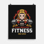 Flame Breathing Fitness-none matte poster-Logozaste