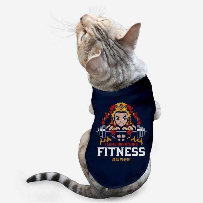 Flame Breathing Fitness-cat basic pet tank-Logozaste