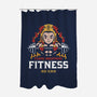 Flame Breathing Fitness-none polyester shower curtain-Logozaste