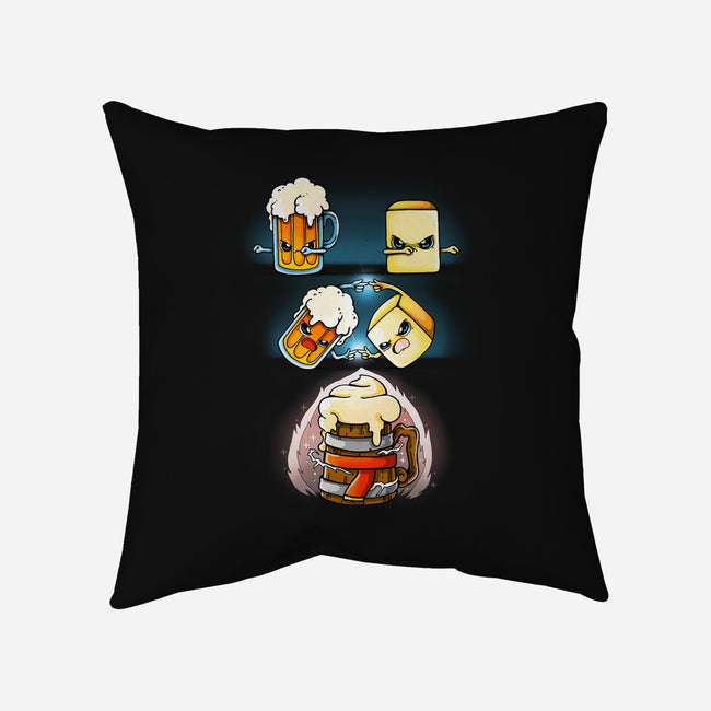 Butter Beer Fusion-none removable cover throw pillow-Vallina84