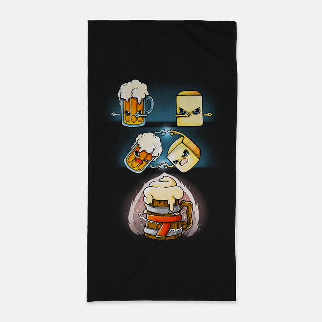 Butter Beer Fusion-none beach towel-Vallina84