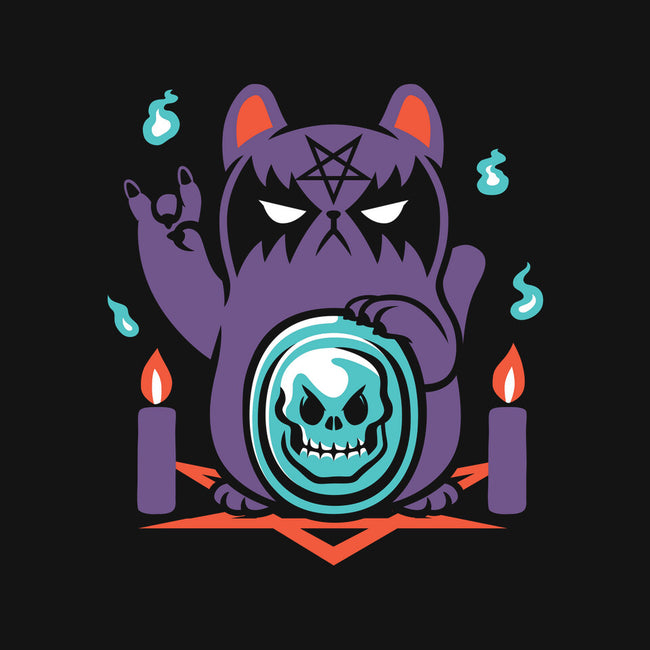 Bad Luck Cat-womens v-neck tee-tobefonseca