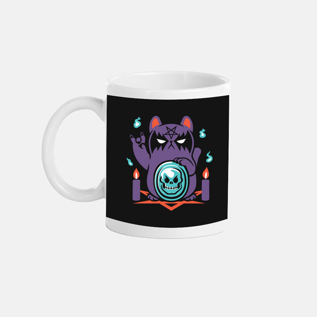 Bad Luck Cat-none glossy mug-tobefonseca