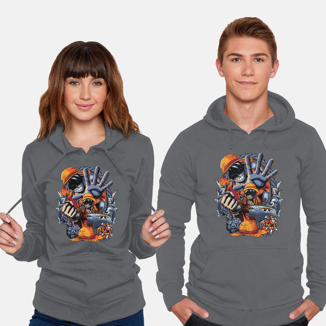 Pirate King-unisex pullover sweatshirt-Badbone Collections