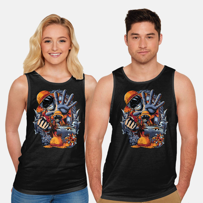 Pirate King-unisex basic tank-Badbone Collections