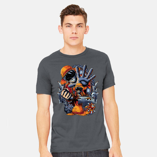 Pirate King-mens heavyweight tee-Badbone Collections