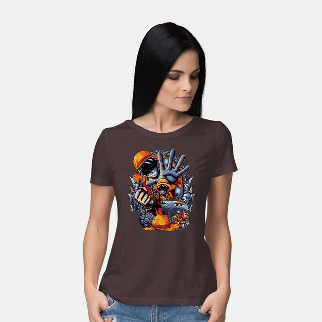 Pirate King-womens basic tee-Badbone Collections