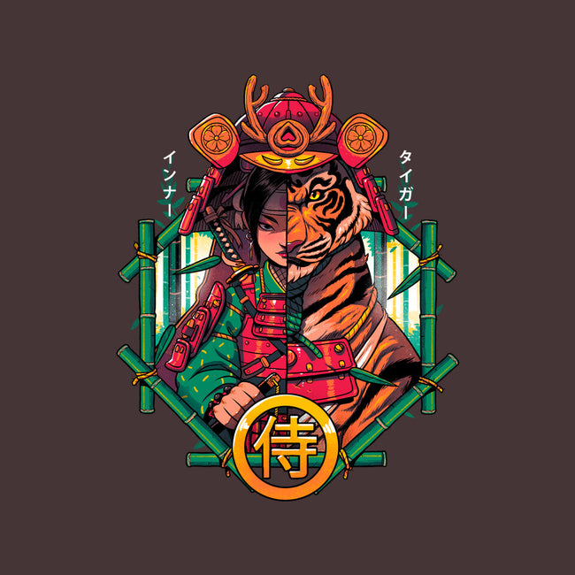 Inner Samurai Tiger-none stretched canvas-Bruno Mota