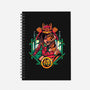 Inner Samurai Tiger-none dot grid notebook-Bruno Mota