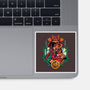 Inner Samurai Tiger-none glossy sticker-Bruno Mota