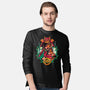 Inner Samurai Tiger-mens long sleeved tee-Bruno Mota