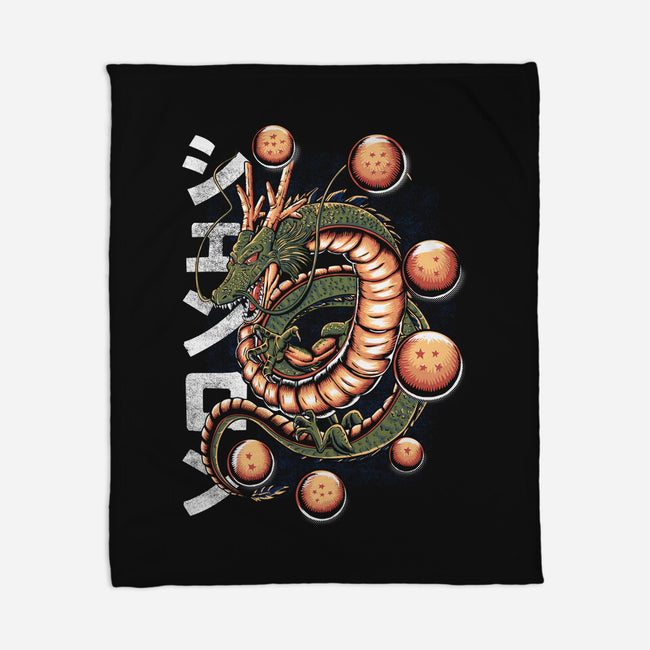 The Dragon God-none fleece blanket-Knegosfield