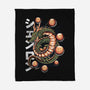 The Dragon God-none fleece blanket-Knegosfield