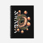 The Dragon God-none dot grid notebook-Knegosfield
