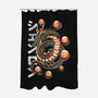 The Dragon God-none polyester shower curtain-Knegosfield
