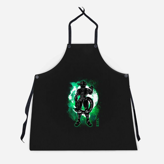 Cosmic Ant King-unisex kitchen apron-fanfreak1