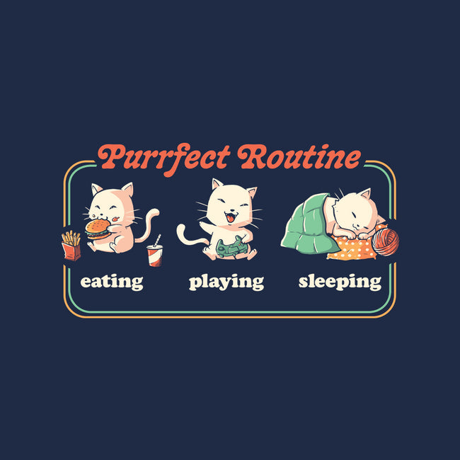 Purrfect Routine-unisex pullover sweatshirt-koalastudio