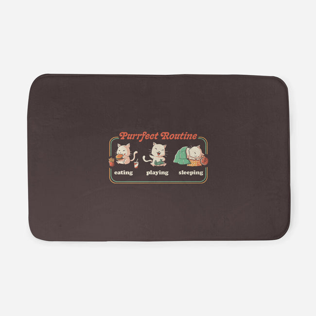 Purrfect Routine-none memory foam bath mat-koalastudio