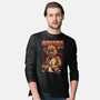 Psycho Teddy Horror Series-mens long sleeved tee-Slikfreakdesign