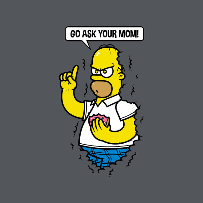 Go Ask Your Mom-none removable cover w insert throw pillow-krisren28