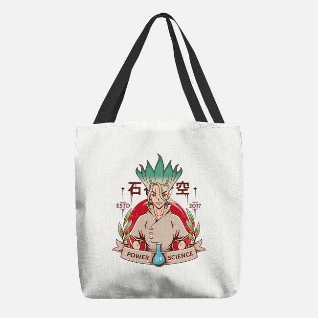 The Power Of Science-none basic tote bag-Alundrart