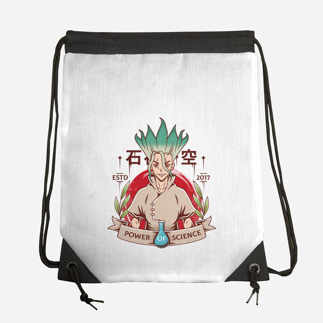 The Power Of Science-none drawstring bag-Alundrart
