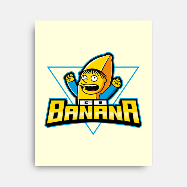 Go Banana-none stretched canvas-se7te