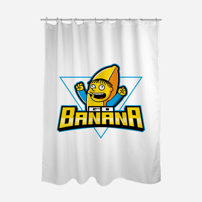 Go Banana-none polyester shower curtain-se7te