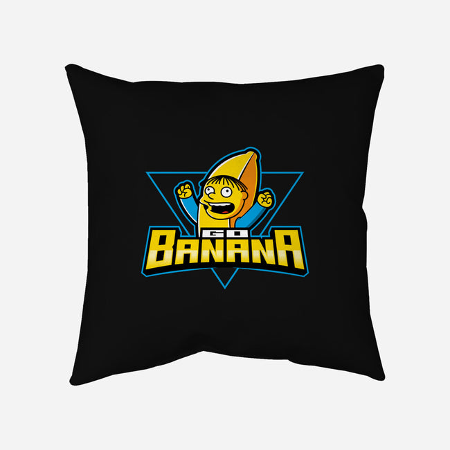 Go Banana-none removable cover w insert throw pillow-se7te