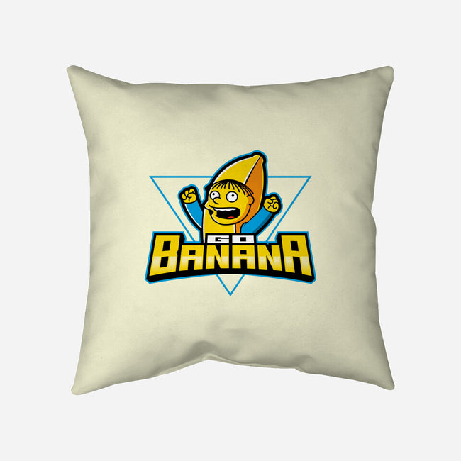 Go Banana-none removable cover w insert throw pillow-se7te