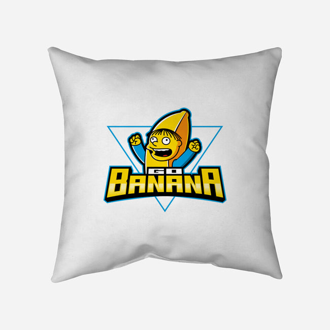 Go Banana-none removable cover w insert throw pillow-se7te