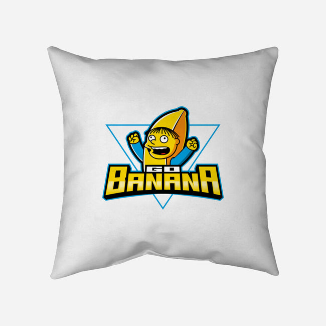 Go Banana-none removable cover throw pillow-se7te