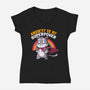 Anxiety Is My Superpower-womens v-neck tee-koalastudio