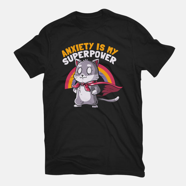 Anxiety Is My Superpower-mens heavyweight tee-koalastudio