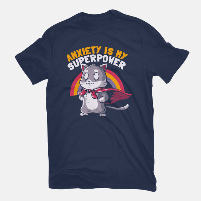 Anxiety Is My Superpower-mens heavyweight tee-koalastudio