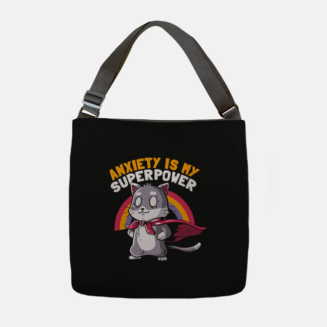 Anxiety Is My Superpower-none adjustable tote bag-koalastudio