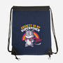 Anxiety Is My Superpower-none drawstring bag-koalastudio