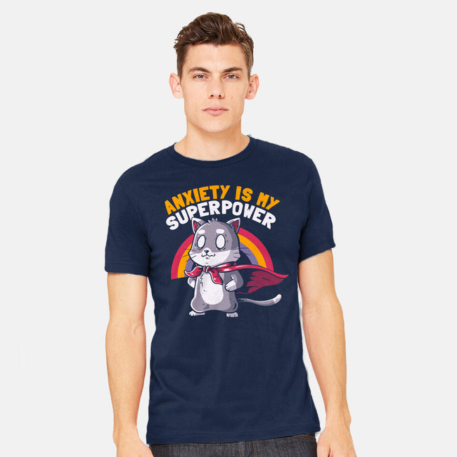 Anxiety Is My Superpower-mens heavyweight tee-koalastudio