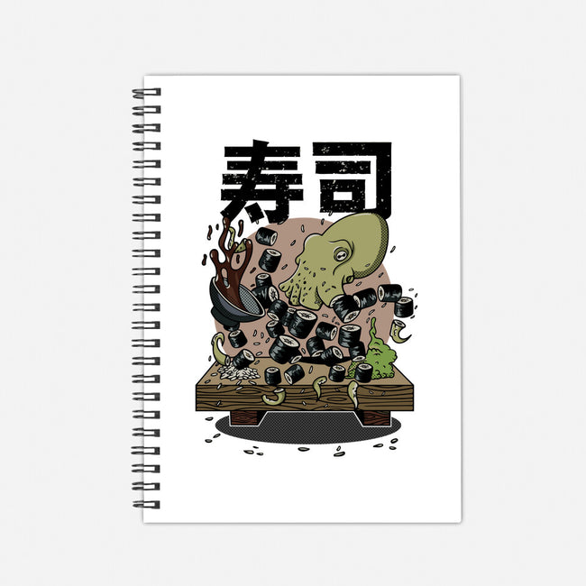 Tako Octopus Sushi-none dot grid notebook-rondes