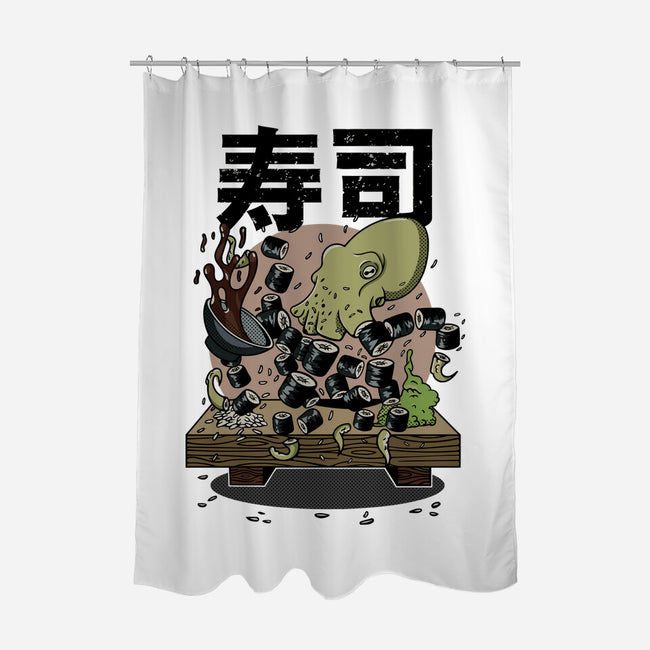 Tako Octopus Sushi-none polyester shower curtain-rondes