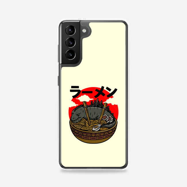 Monster Kaiju Ramen-samsung snap phone case-rondes