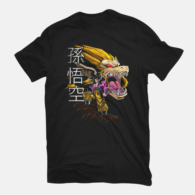Super Saiyan Transformation-youth basic tee-Diego Oliver