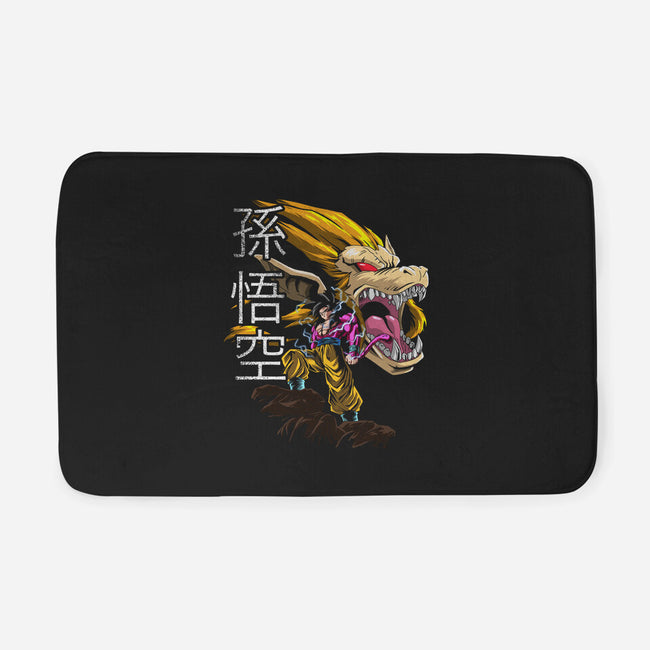 Super Saiyan Transformation-none memory foam bath mat-Diego Oliver